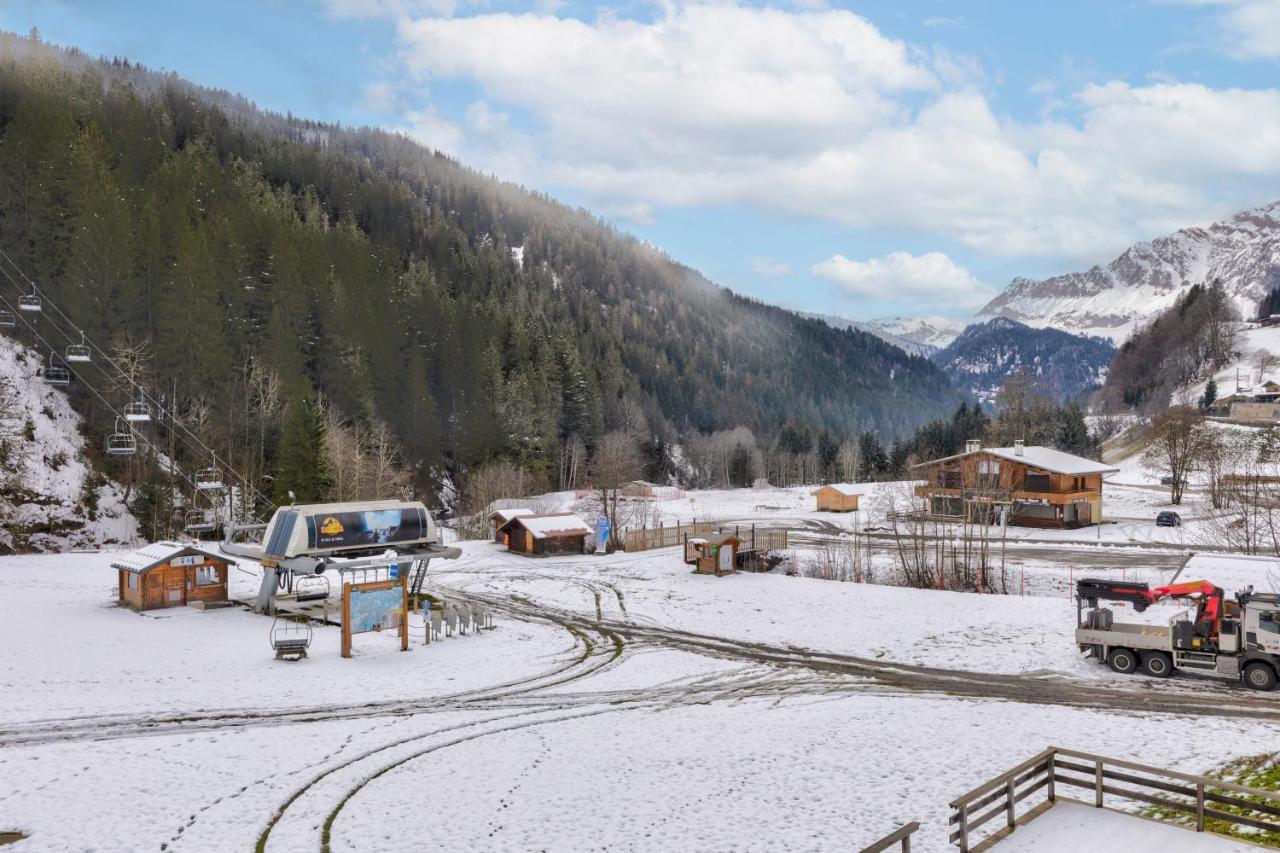 Le Bois Joly Appartement La Giettaz Buitenkant foto